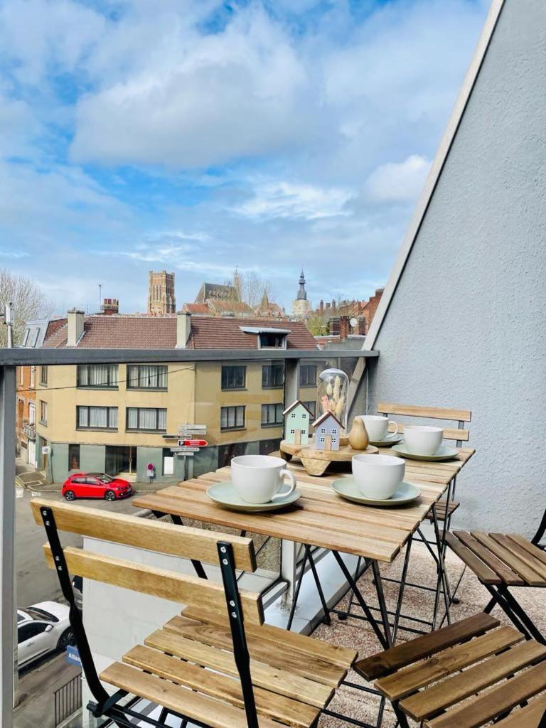 Duplex Au Coeur De Bethune 3 Etoiles Exteriör bild